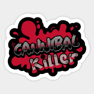 CANNIBAL KILLER Sticker